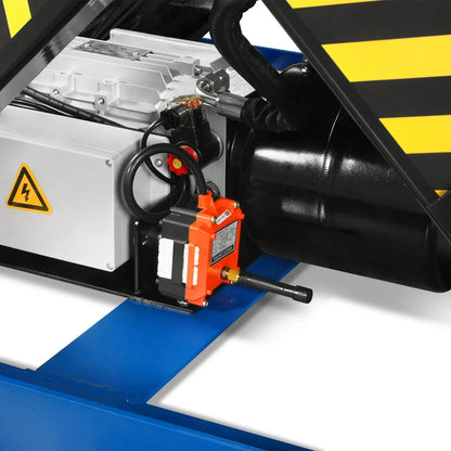 Wireless Remote Control Electric Hydraulic Lift Table, 8800lb Capacity, 66.9" x 47.2" Platform, 45.7" Lift Height, ELT88