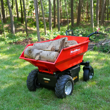 1100lb Loading 1000W DC Motor 48V Battery Powered Hydraulic Tipping Dump Cart,  EH50