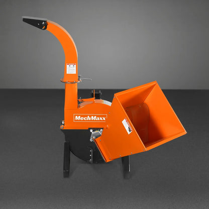 3-Point PTO Stump Grinder & Wood Chipper Bundle; SG24PRO; BX42S; Orange