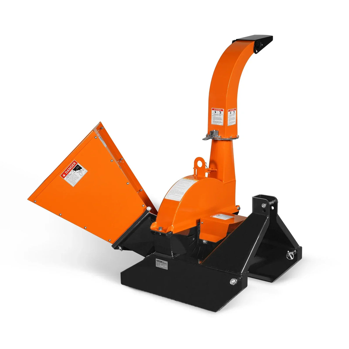 3-Point PTO Stump Grinder & 4" PTO Wood Chipper & Forestry Log Skidding Winch  Bundle, SG24 & BX42S &FW8800