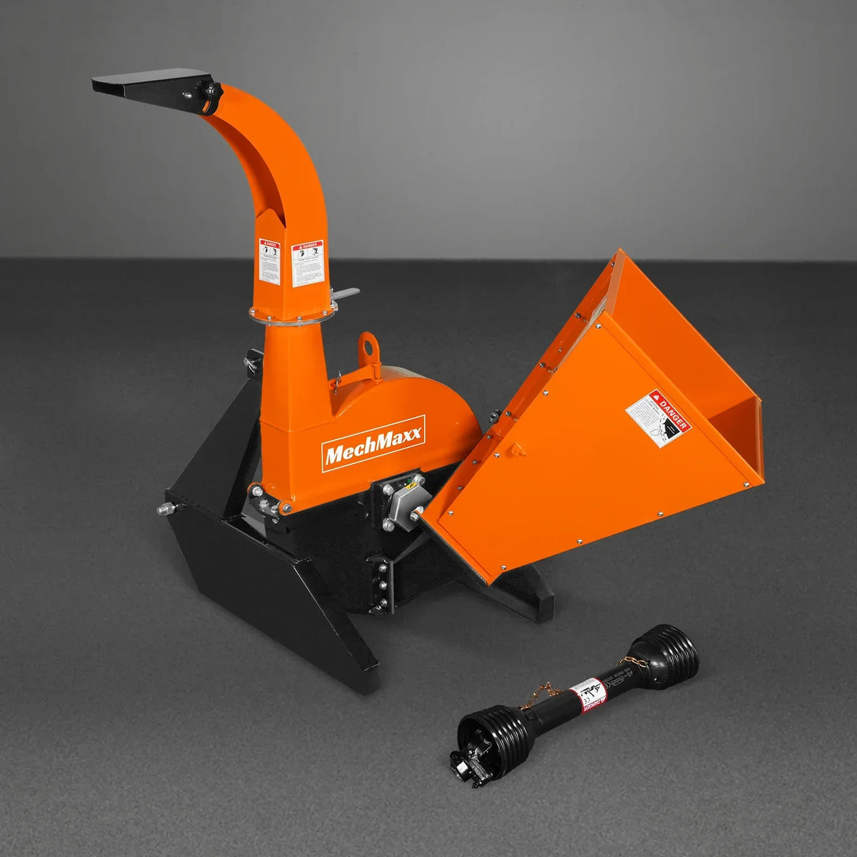 3-Point PTO Stump Grinder & Wood Chipper Bundle; SG24PRO; BX42S; Orange