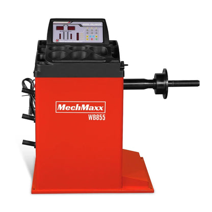 10-24" Rim Wheel Balancer Car Tire Balancing Machine 40 mm Shaft,  WB855