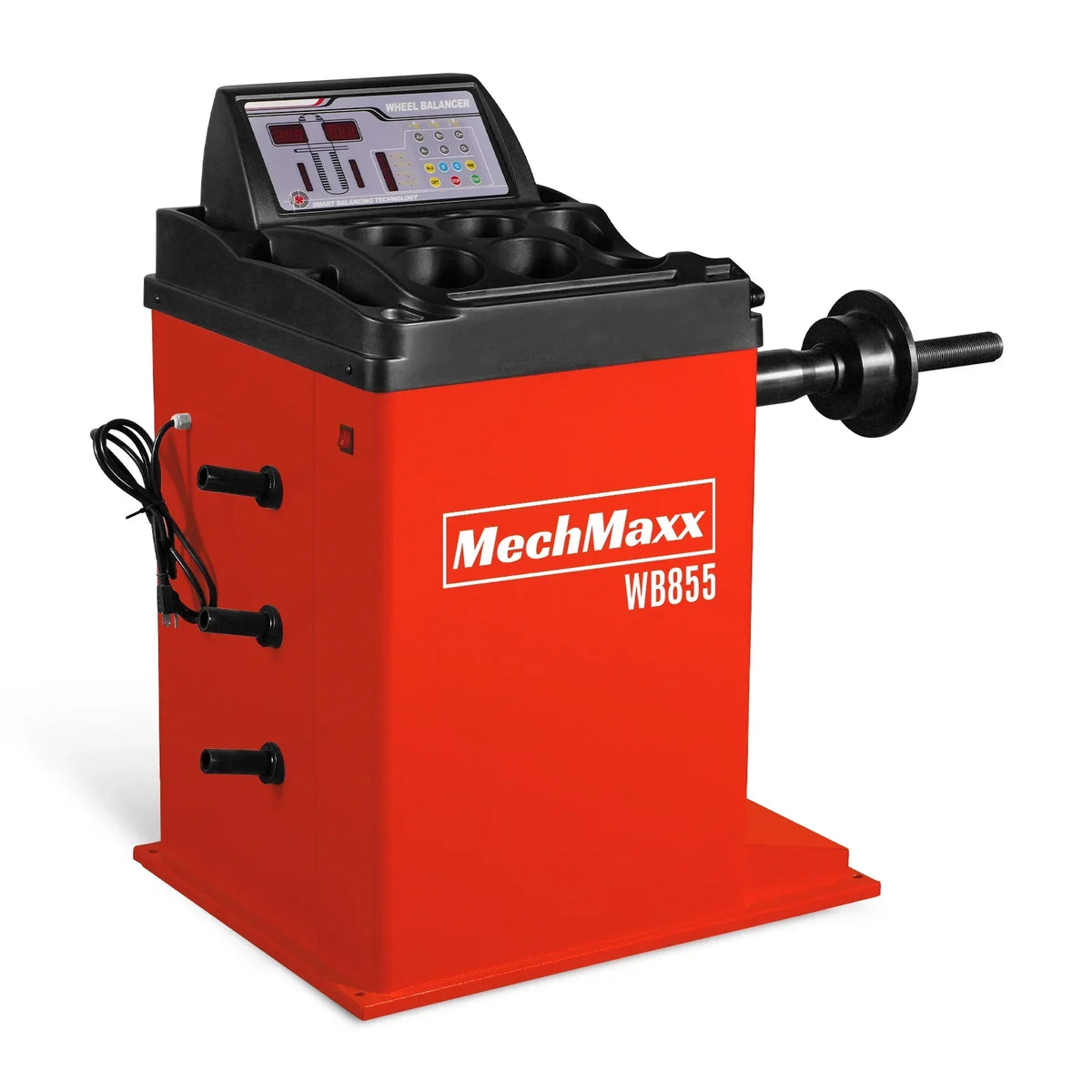 10-24" Rim Wheel Balancer Car Tire Balancing Machine 40 mm Shaft,  WB855
