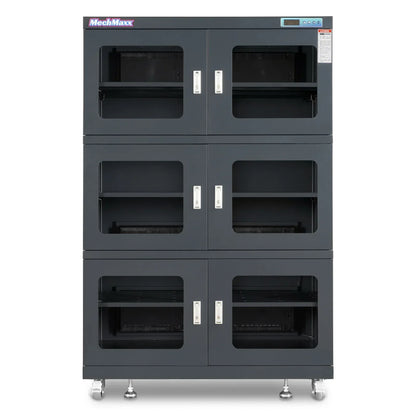 1-10% RH Electronic Dry Cabinet 1430L ESD Desiccator Cabinet Ultra-Low Humidity Storage,  EDC1430C-6