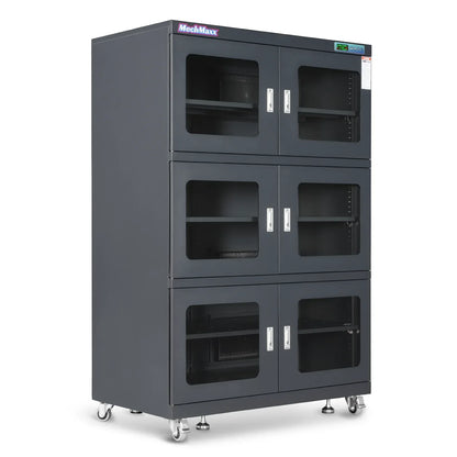 1-10% RH Electronic Dry Cabinet 1430L ESD Desiccator Cabinet Ultra-Low Humidity Storage,  EDC1430C-6