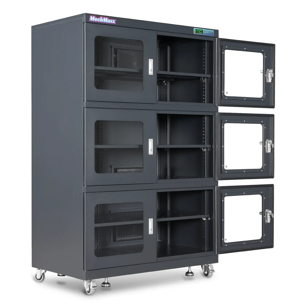 1-10% RH Electronic Dry Cabinet 1430L ESD Desiccator Cabinet Ultra-Low Humidity Storage,  EDC1430C-6