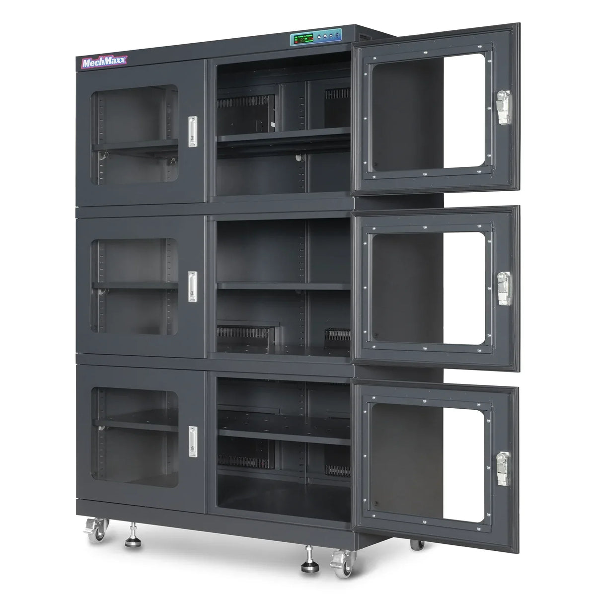 1-10% RH Electronic Dry Cabinet 1430L ESD Desiccator Cabinet Ultra-Low Humidity Storage,  EDC1430C-6