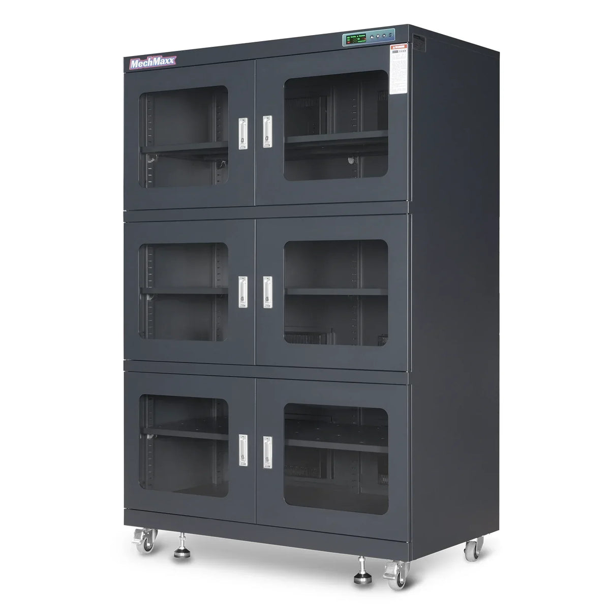 1-10% RH Electronic Dry Cabinet 1430L ESD Desiccator Cabinet Ultra-Low Humidity Storage,  EDC1430C-6