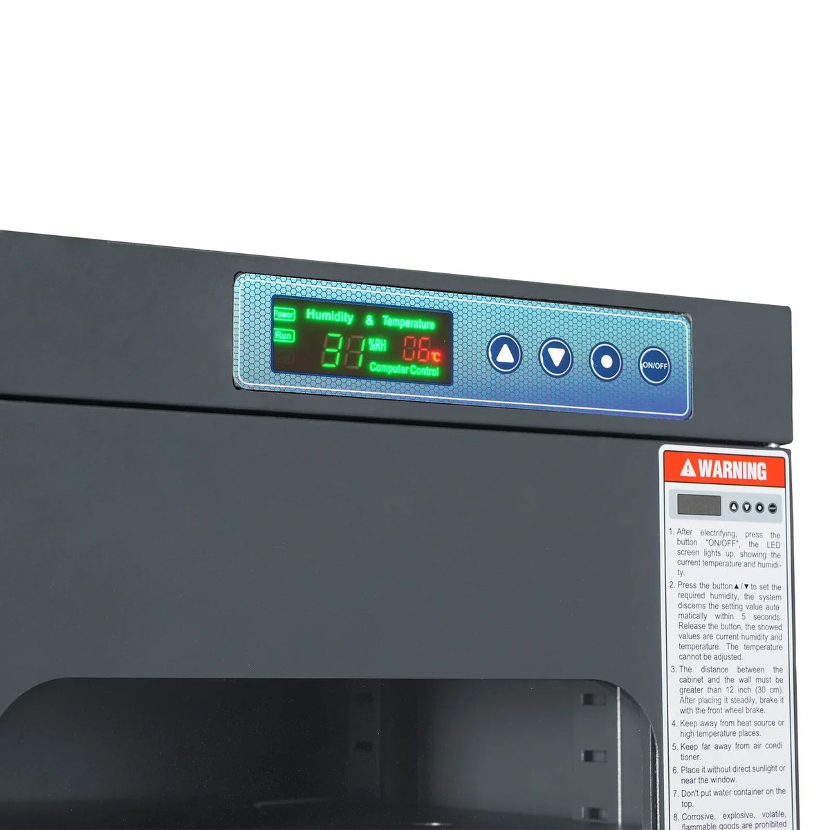 1-10% RH Electronic Dry Cabinet 320L ESD Desiccator Cabinet Ultra-Low Humidity Storage,  EDC320C