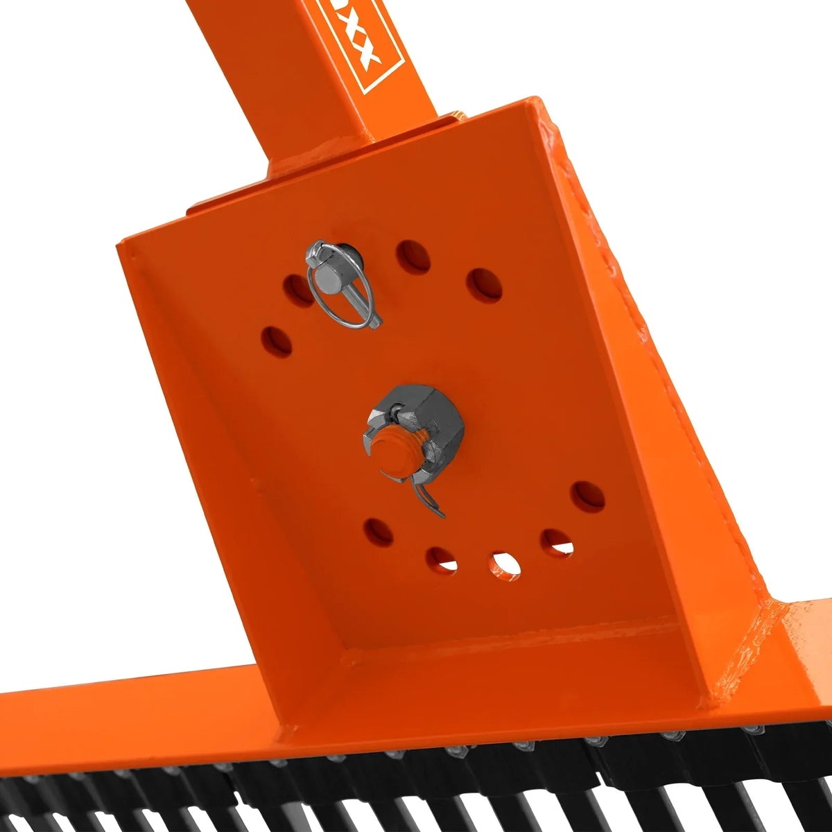 72" Landscape Rake with 36 Tines 3 Point Hitch Tractor Attachment,  LR72