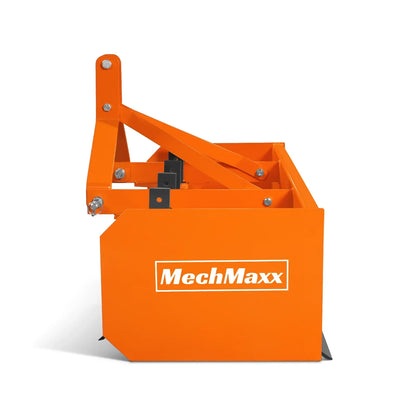 60" Box Blade Scraper with 5 Shanks 3 Point Hitch Tractor Attachment,  BB60