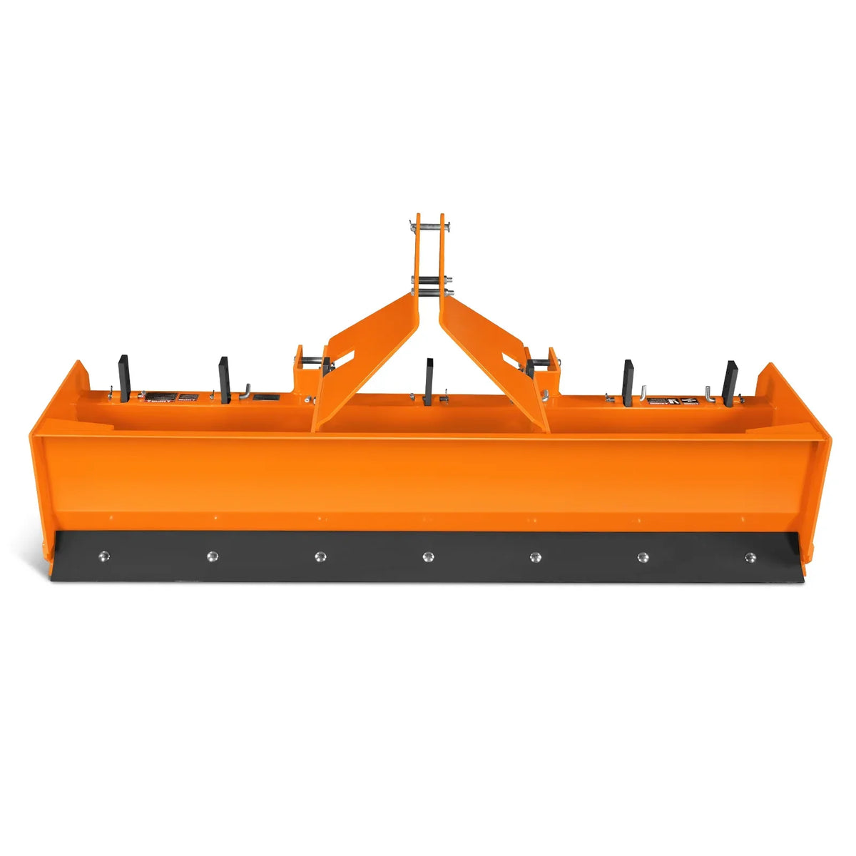 84" Box Blade Scraper with 7 Shanks 3 Point Hitch Tractor Attachment,  BB84