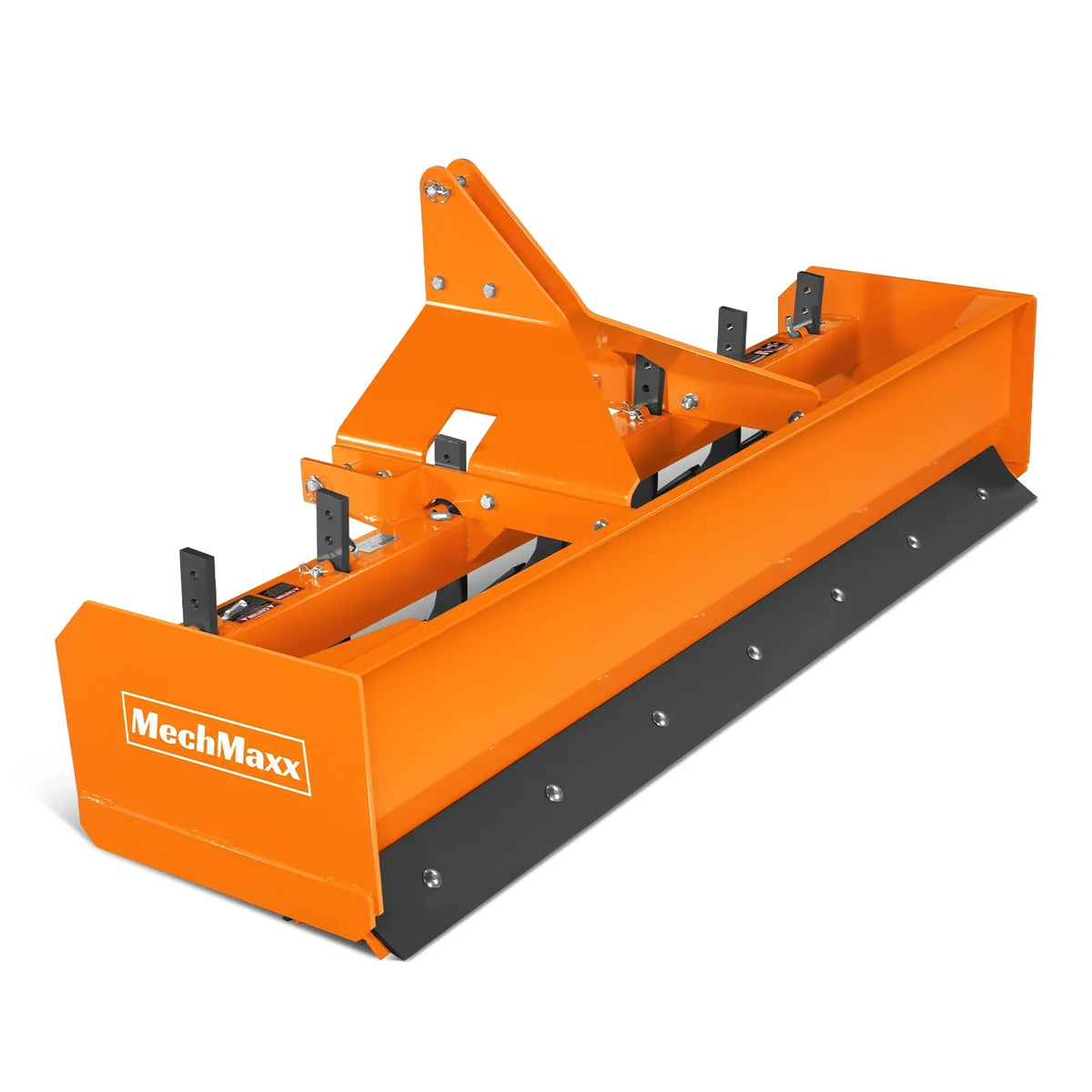 84" Box Blade Scraper with 7 Shanks 3 Point Hitch Tractor Attachment,  BB84