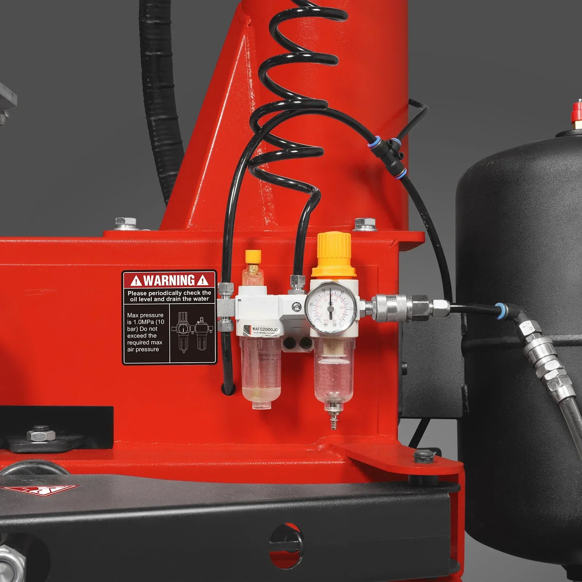 24" Rim Double Assist Arms Tire Changer Wheel Balancer Bundle,  TC9662,  WB857