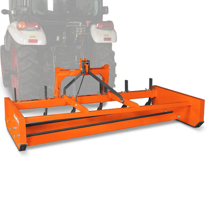 84" Heavy Duty Land Leveler Land Plane Scraper Grader with Shanks 3 Point Hitch,  LP84