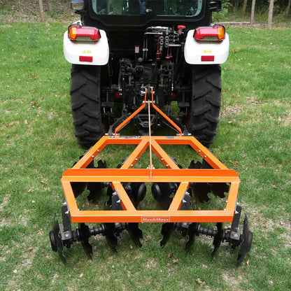 60" Tractor Notched Disc Harrow Disc Plow 3 Point Hitch,  DH60