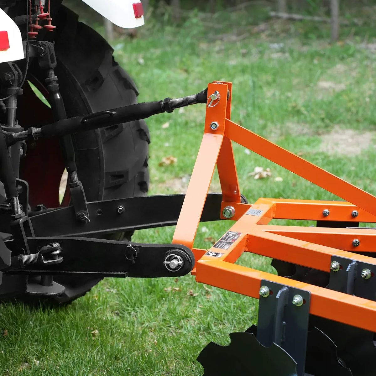 60" Tractor Notched Disc Harrow Disc Plow 3 Point Hitch,  DH60