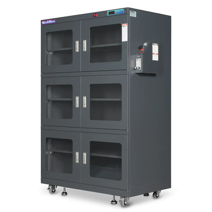 1-60% RH Nitrogen Dry Cabinet 1430L ESD Desiccator Cabinet Low Humidity Storage,  NC1430B-6