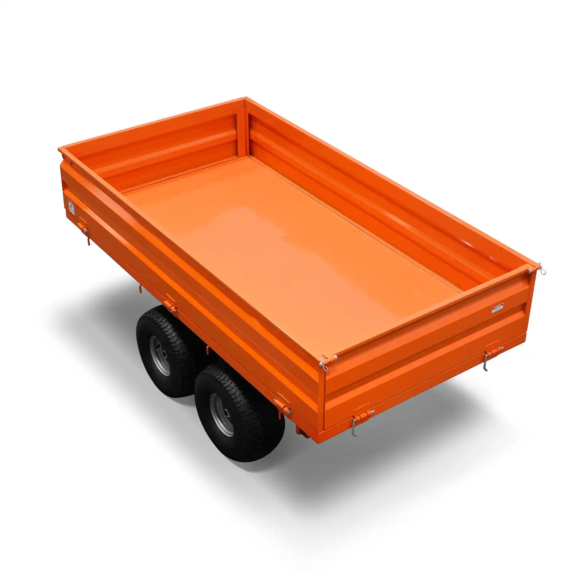 3-Point PTO Stump Grinder & 2-Ton Heavy-Duty Dump Trailer Bundle, SG24 & DT4X8