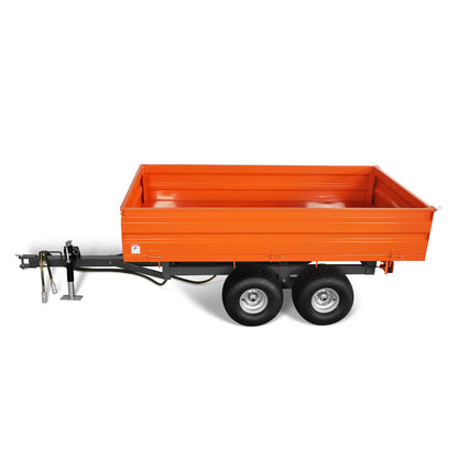 MechMaxx 2-Ton Capacity Heavy-Duty Dump Trailer,  DT4X8