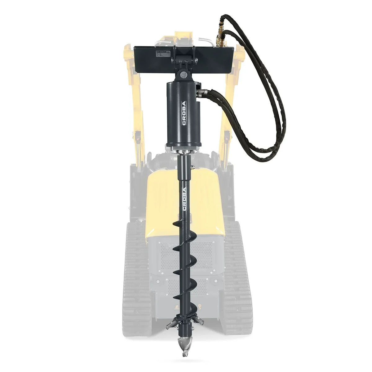 Mini Skid Steer Drive Auger with 6" ,  9" ,  12" Dia. Auger Bits