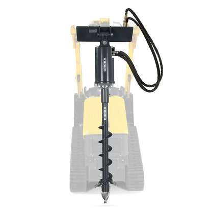 Mini Skid Steer Drive Auger with 6" ,  9" ,  12" Dia. Auger Bits