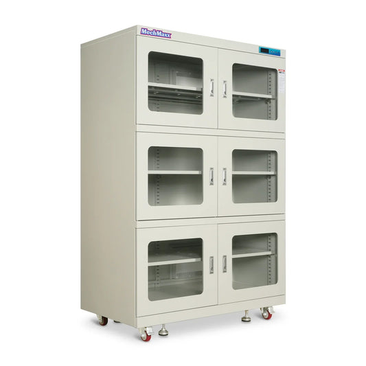 20-60% RH Electronic Dry Cabinet 1430L ESD Desiccator Cabinet Low Humidity Storage,  White,  EDC1430AW-6