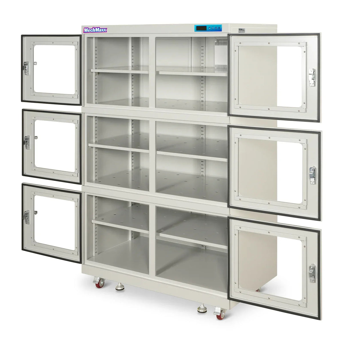 20-60% RH Electronic Dry Cabinet 1430L ESD Desiccator Cabinet Low Humidity Storage,  White,  EDC1430AW-6