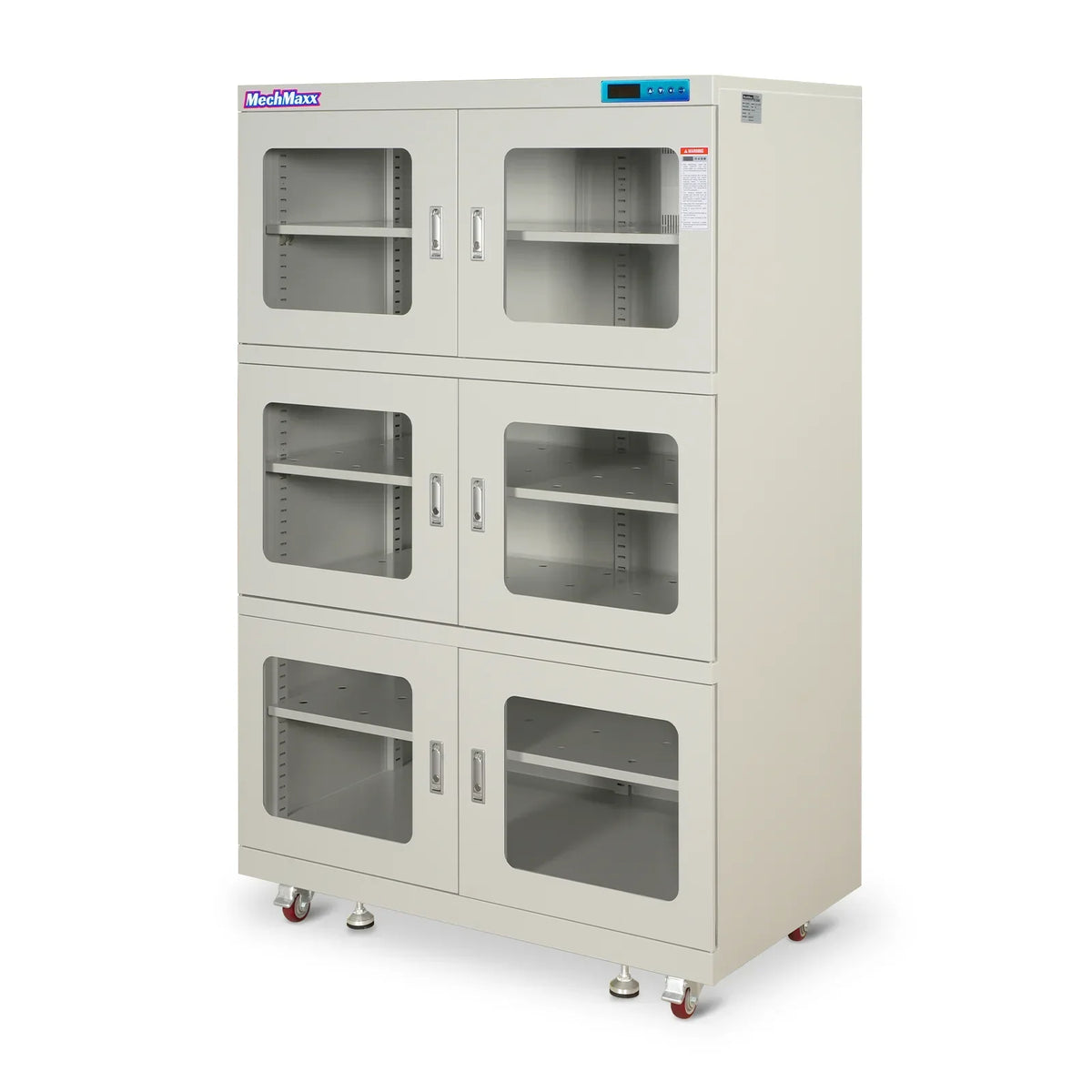 20-60% RH Electronic Dry Cabinet 1430L ESD Desiccator Cabinet Low Humidity Storage,  White,  EDC1430AW-6