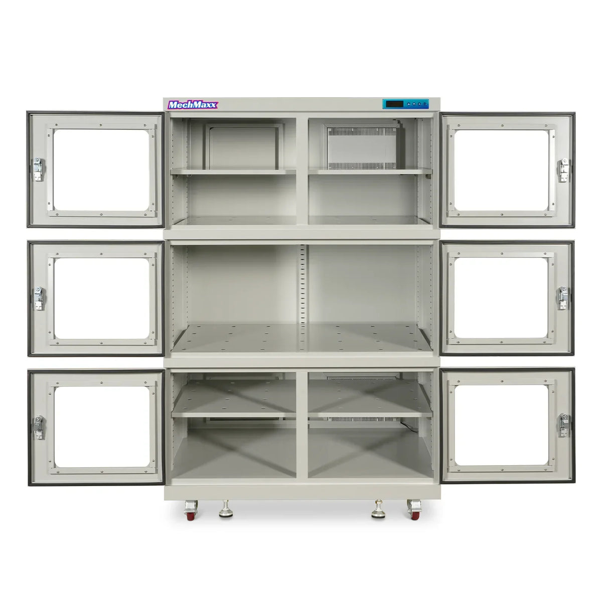 20-60% RH Electronic Dry Cabinet 1430L ESD Desiccator Cabinet Low Humidity Storage,  White,  EDC1430AW-6