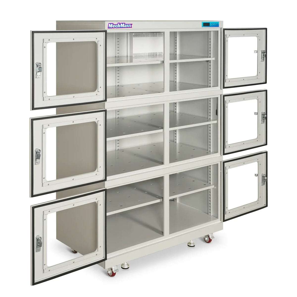20-60% RH Electronic Dry Cabinet 1430L ESD Desiccator Cabinet Low Humidity Storage,  White,  EDC1430AW-6