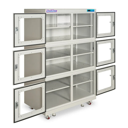 20-60% RH Electronic Dry Cabinet 1430L ESD Desiccator Cabinet Low Humidity Storage,  White,  EDC1430AW-6