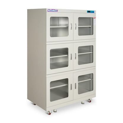 20-60% RH Electronic Dry Cabinet 1430L ESD Desiccator Cabinet Low Humidity Storage,  White,  EDC1430AW-6