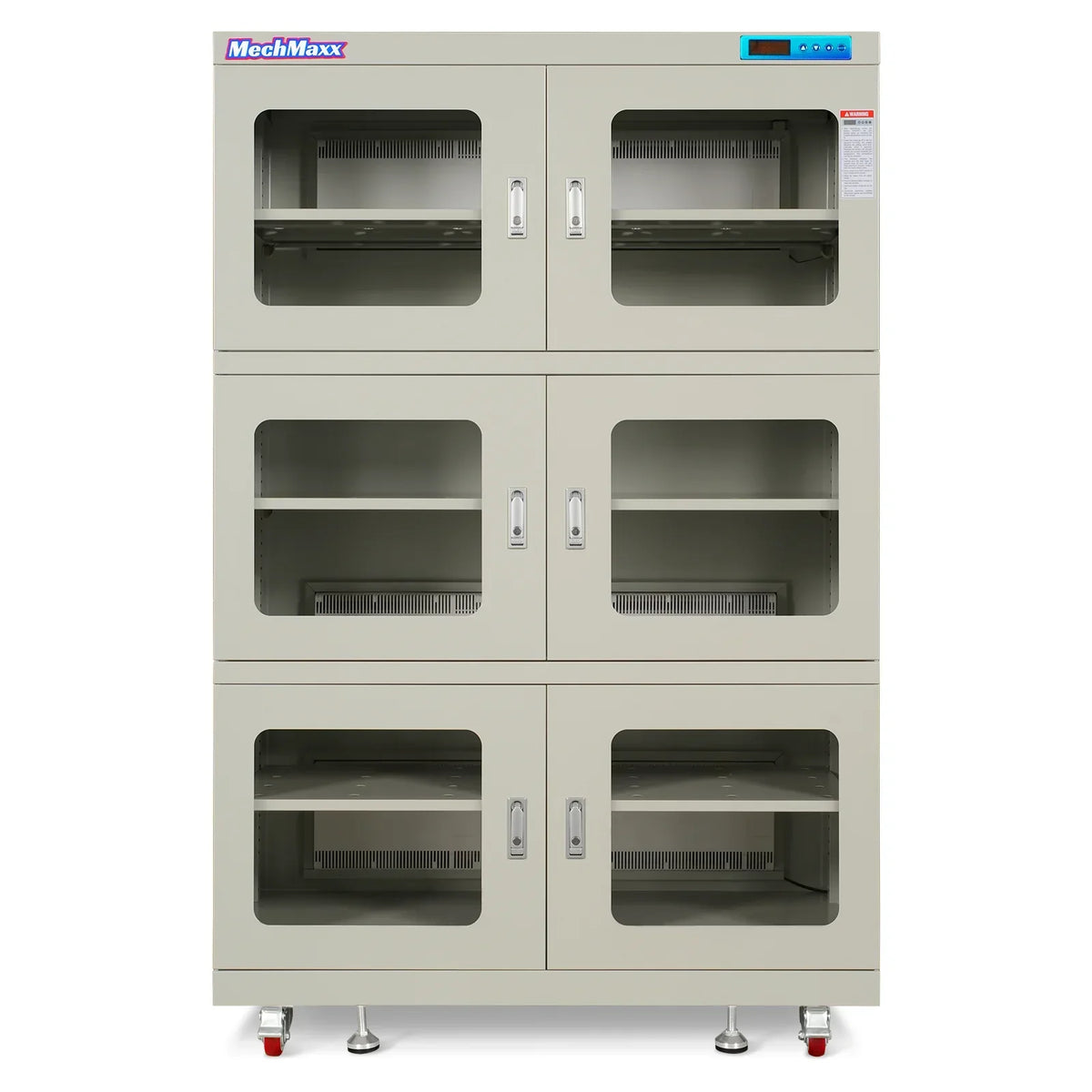 1-10% RH Electronic Dry Cabinet 1430L ESD Desiccator Cabinet Ultra-Low Humidity Storage,  White,  EDC1430CW-6