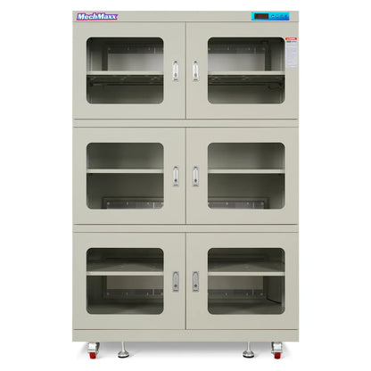1-10% RH Electronic Dry Cabinet 1430L ESD Desiccator Cabinet Ultra-Low Humidity Storage,  White,  EDC1430CW-6