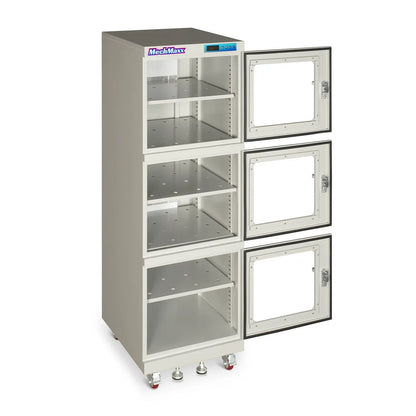 1-10% RH Electronic Dry Cabinet 730L ESD Desiccator Cabinet Ultra-Low Humidity Storage,  White,  EDC730CW