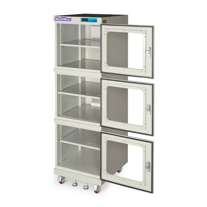 1-10% RH Electronic Dry Cabinet 730L ESD Desiccator Cabinet Ultra-Low Humidity Storage,  White,  EDC730CW
