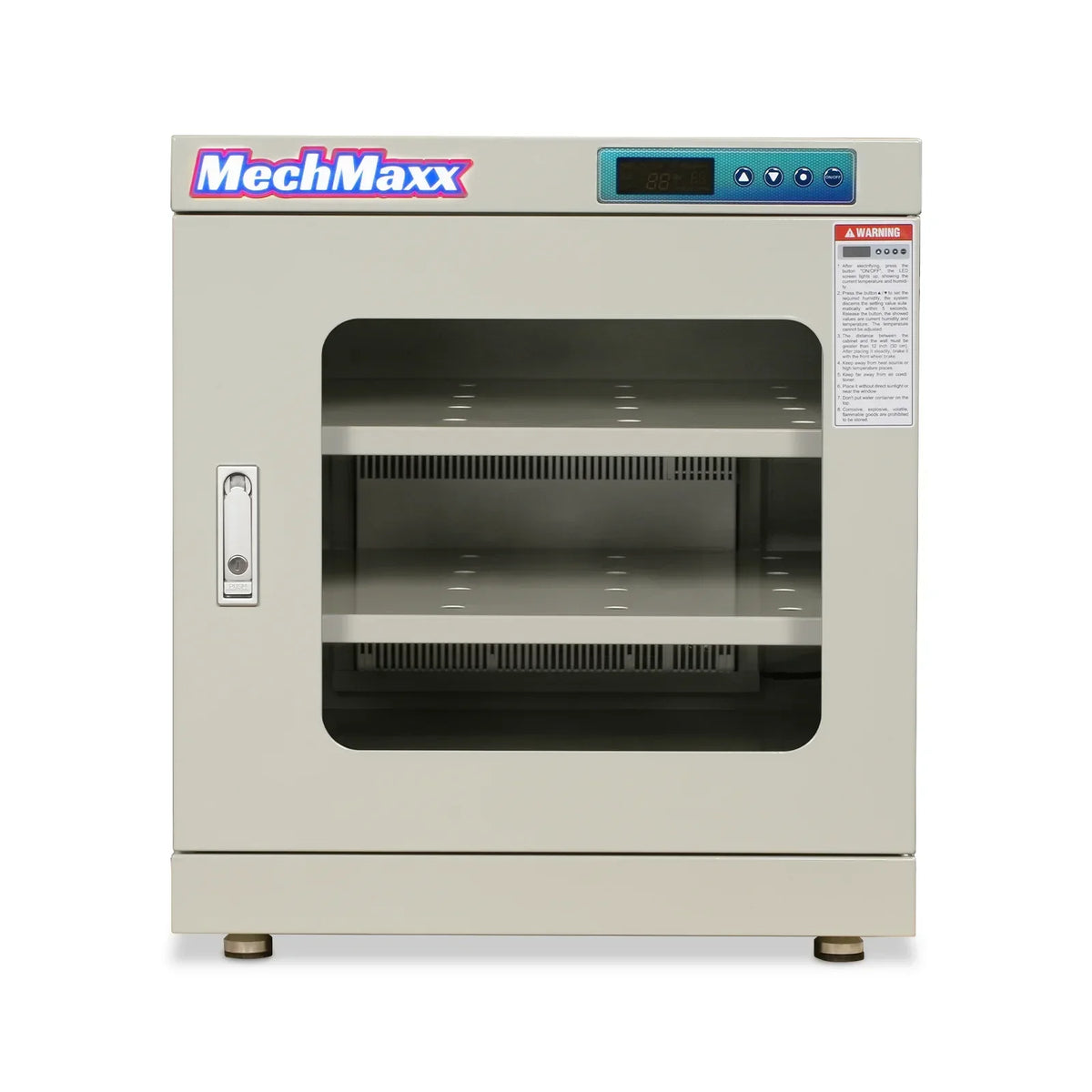 20-60% RH Electronic Dry Cabinet 210L ESD Desiccator Cabinet Low Humidity Storage, White, EDC210AW