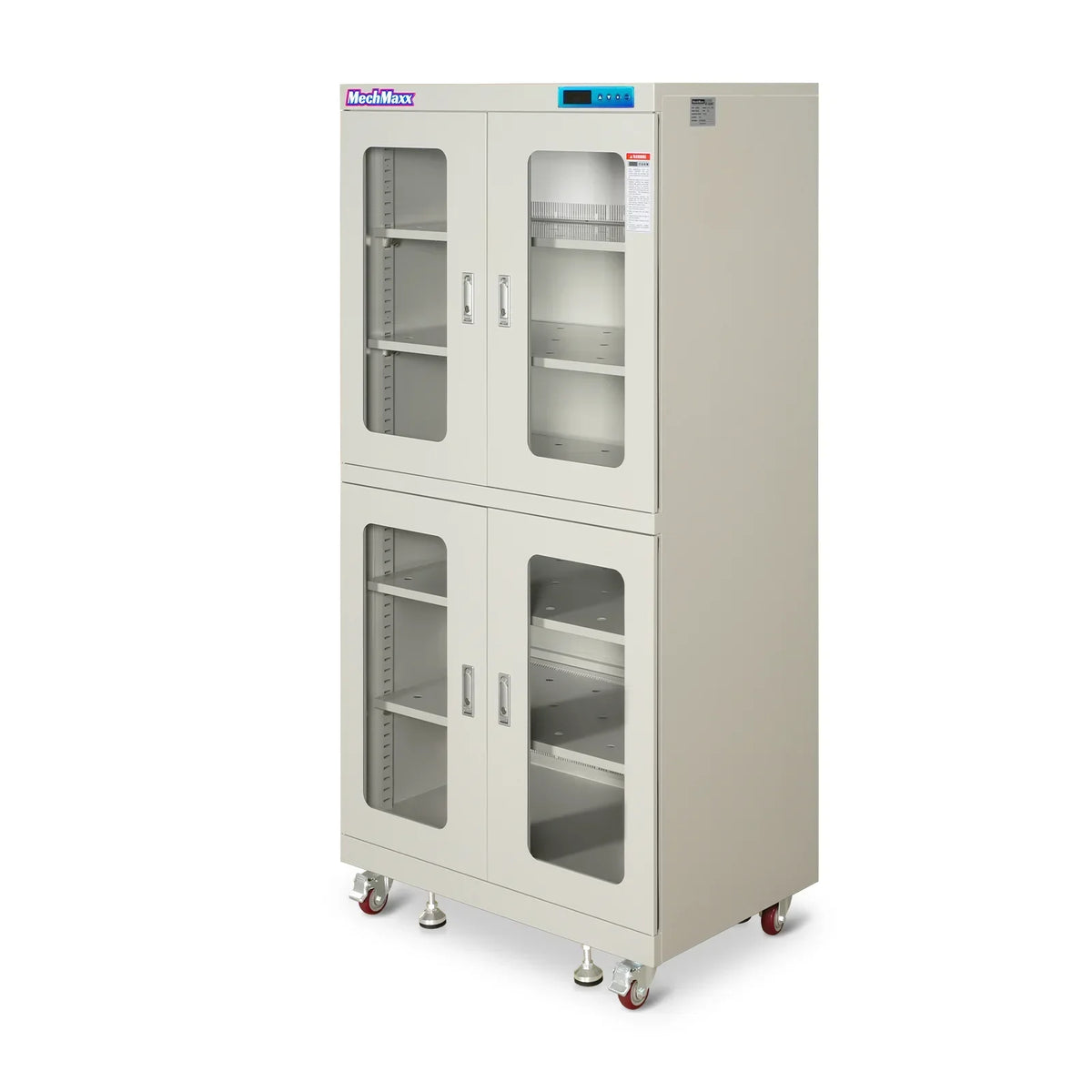1-10% RH Electronic Dry Cabinet 880L ESD Desiccator Cabinet Ultra-Low Humidity Storage,  White,  EDC880CW