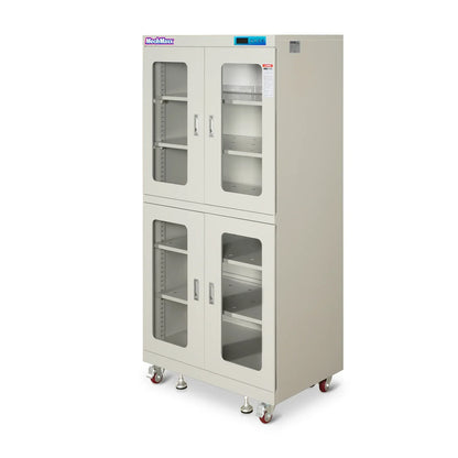 1-10% RH Electronic Dry Cabinet 880L ESD Desiccator Cabinet Ultra-Low Humidity Storage,  White,  EDC880CW