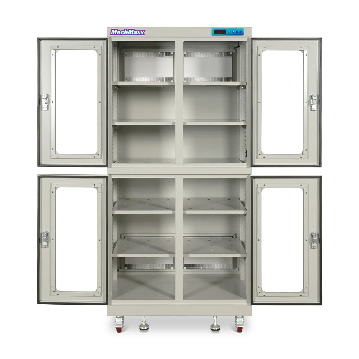 1-10% RH Electronic Dry Cabinet 880L ESD Desiccator Cabinet Ultra-Low Humidity Storage,  White,  EDC880CW