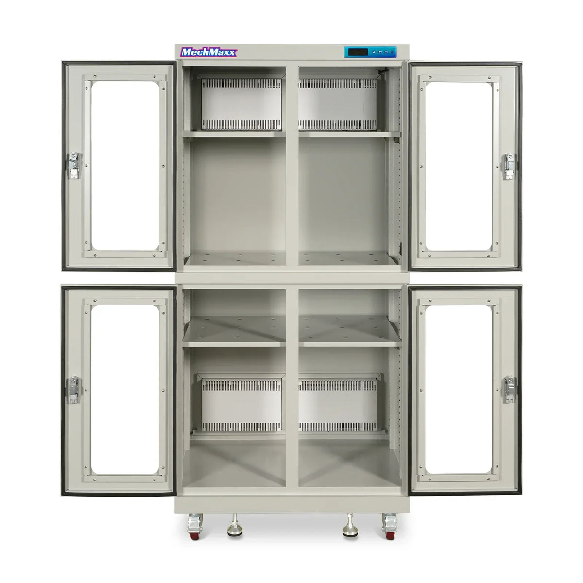 1-10% RH Electronic Dry Cabinet 880L ESD Desiccator Cabinet Ultra-Low Humidity Storage,  White,  EDC880CW