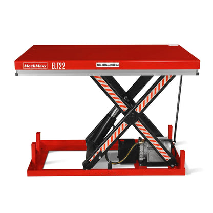 2200lb Capacity Stationary Electric Hydraulic Lift Table ,  51.2" x 32.3" Platform,  39.4" Lift Height , UL Certified Motor,  ELT22