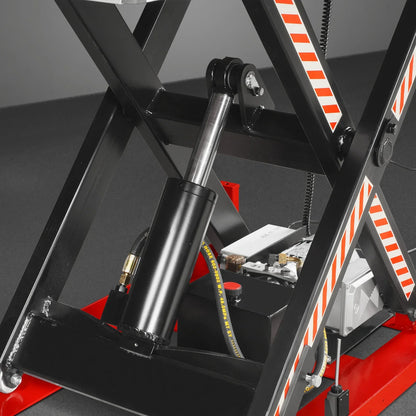 2200lb Capacity Stationary Electric Hydraulic Lift Table ,  51.2" x 32.3" Platform,  39.4" Lift Height , UL Certified Motor,  ELT22