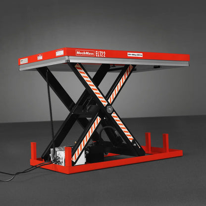 2200lb Capacity Stationary Electric Hydraulic Lift Table ,  51.2" x 32.3" Platform,  39.4" Lift Height , UL Certified Motor,  ELT22