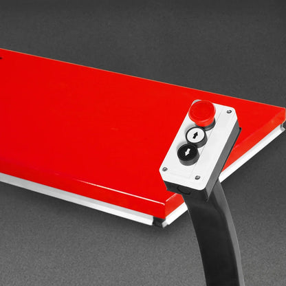 Stationary Electric Hydraulic Parallel Double Scissor Lift Table 3300lb Capacity,  108.3" x 31.5" Platform,  33.9" Lift Height,  UL Certified Motor,  ELT33P