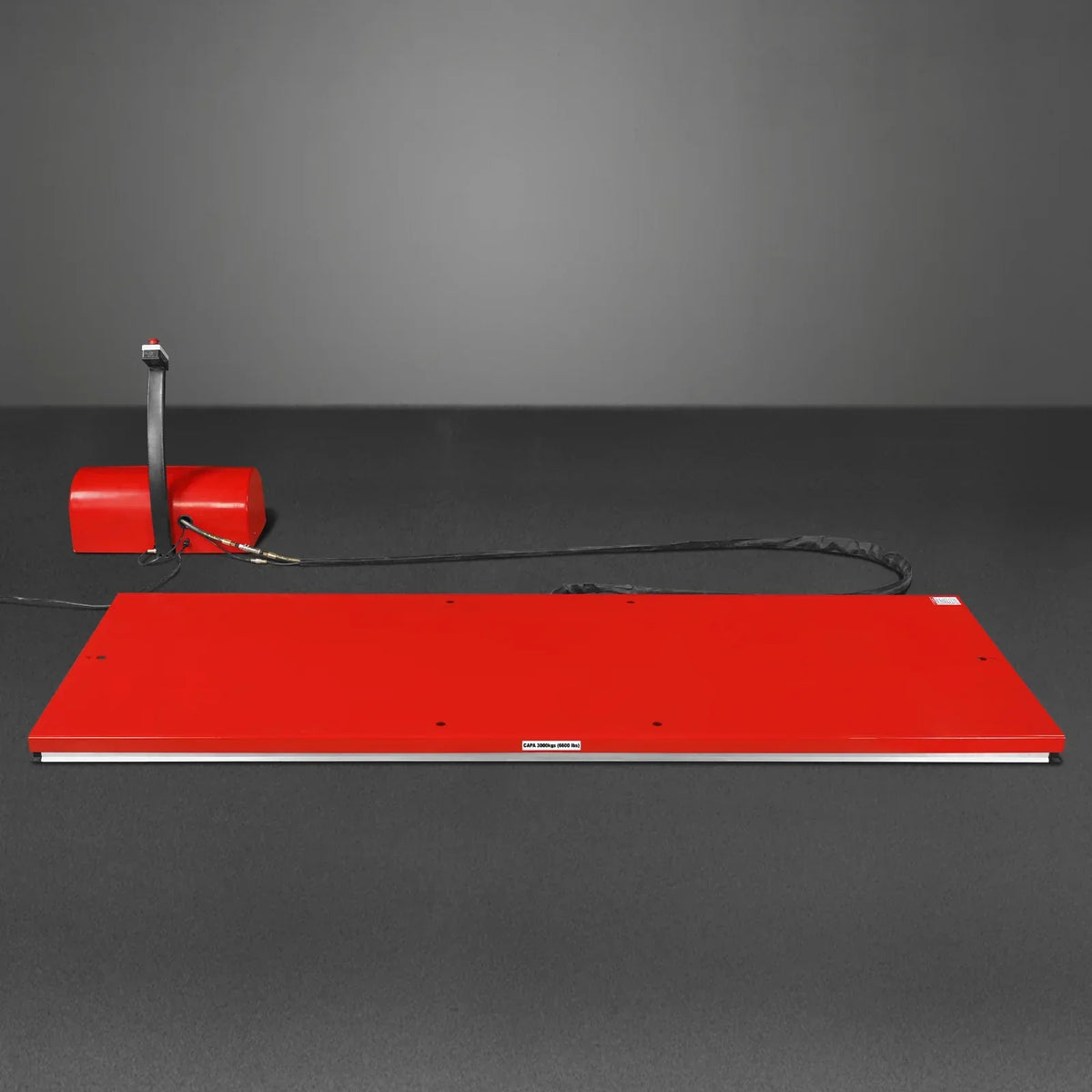 Stationary Electric Hydraulic Parallel Double Scissor Lift Table 6600lb Capacity,  112.9" x 39.4"Platform,  34.3"Lift Height, UL Certified Motor,  ELT66P