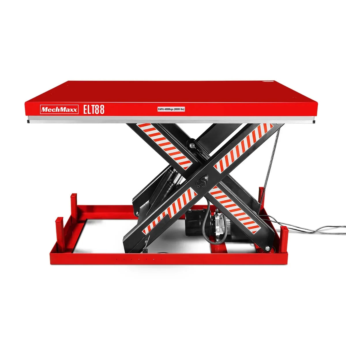 8800lbs Capacity Stationary Hydraulic Lift Table,  66.9" x 47.2" Platform,  43.3" Height,  UL Certified Motor,  ELT88