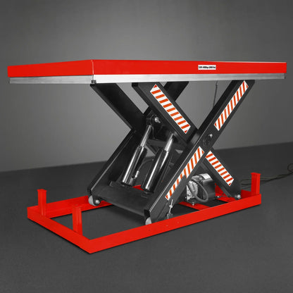 8800lbs Capacity Stationary Hydraulic Lift Table,  66.9" x 47.2" Platform,  43.3" Height,  UL Certified Motor,  ELT88