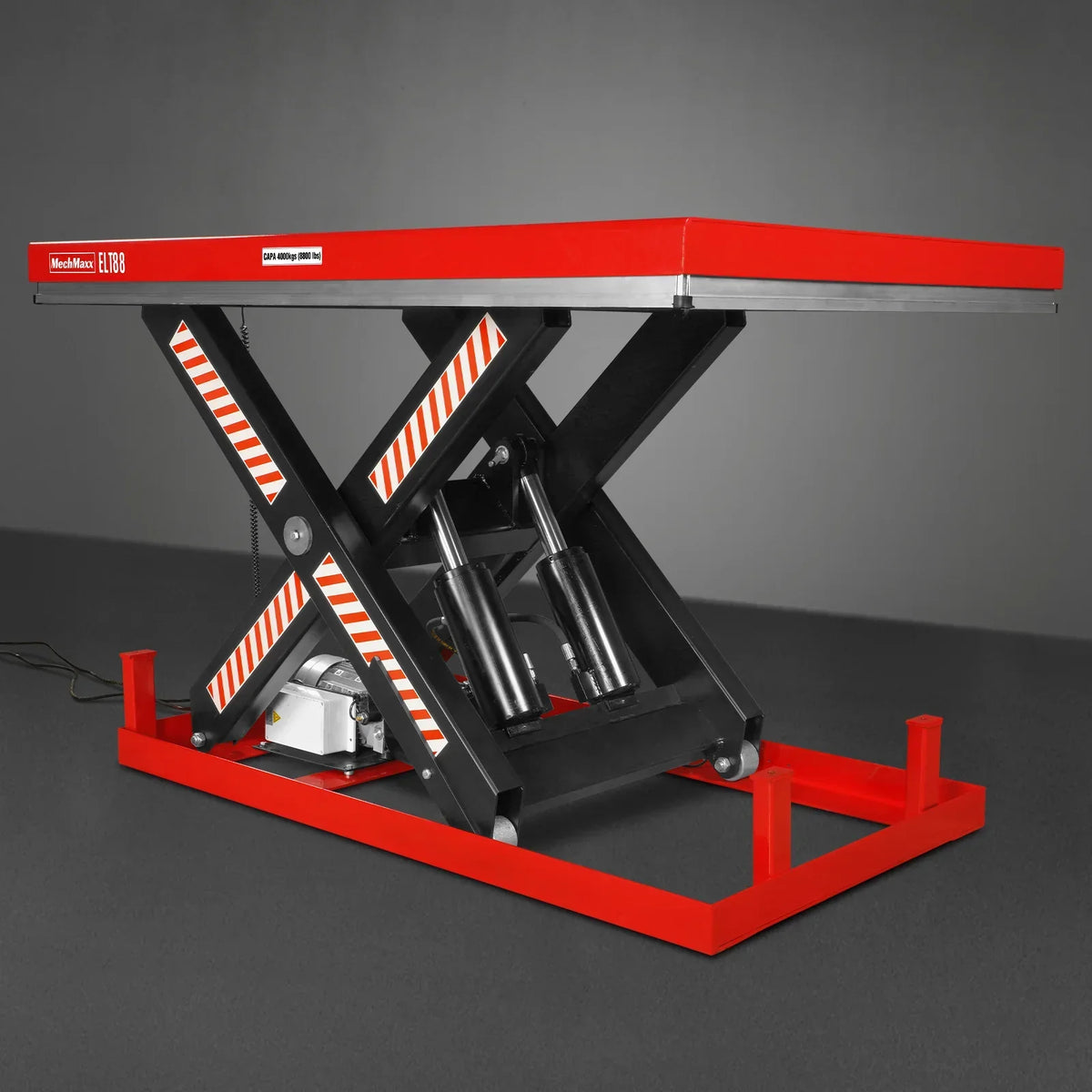 8800lbs Capacity Stationary Hydraulic Lift Table,  66.9" x 47.2" Platform,  43.3" Height,  UL Certified Motor,  ELT88